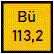 Bü-Ankündetafel