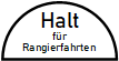 Rangierhalttafel