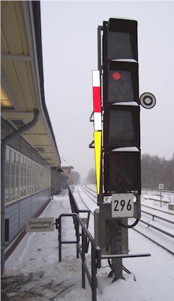 BVH-Ks-Signal mit Zusatzanzeigern